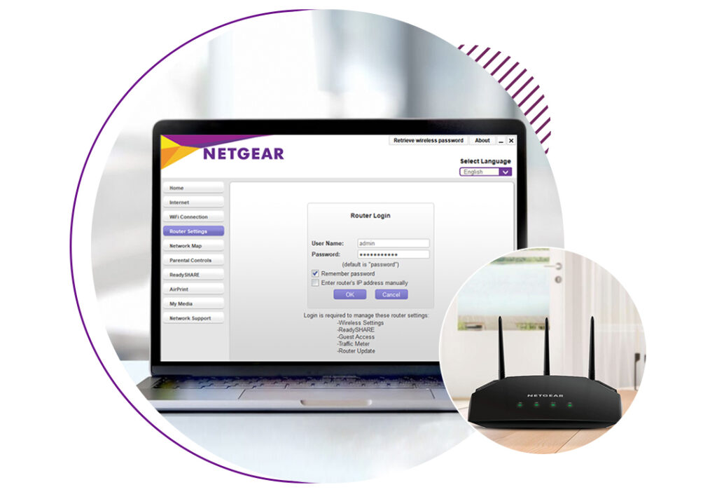 Netegar Router Login Vai Routerlogin.net