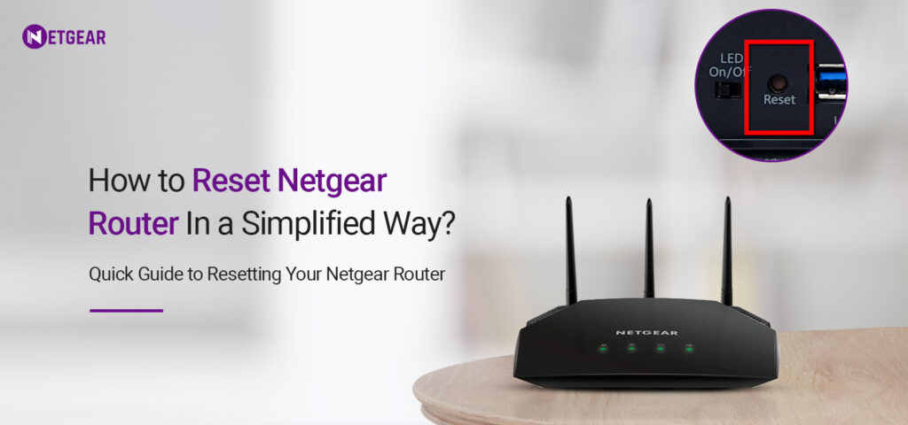 Reset Netgear Router